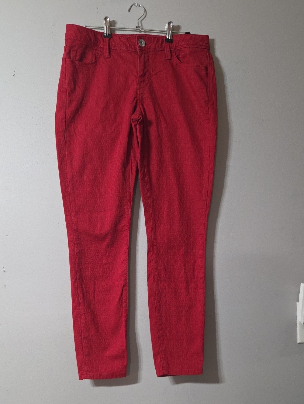 Banana Republic Red Women’s Skinny Jeans